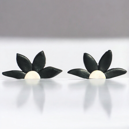 Half Daisy - Earring Studs