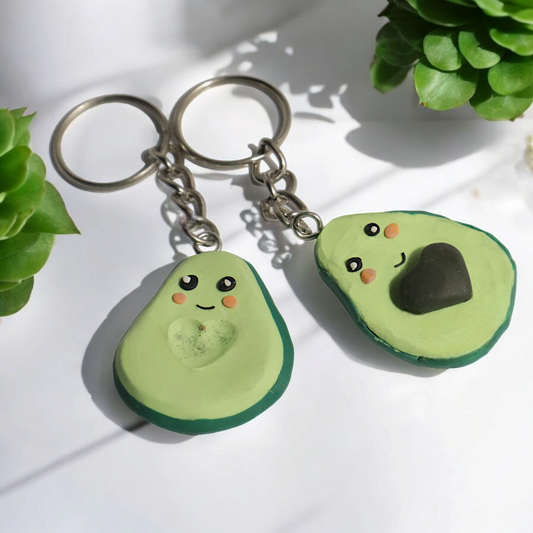 Avocado Key Chain Set of 2