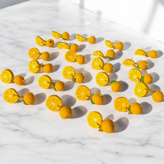 Lemon Zest - Earring Studs