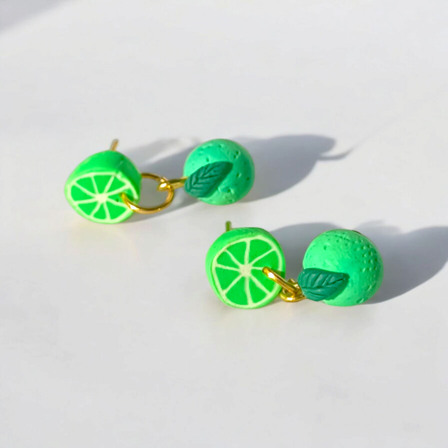 Lime Zest - Earring Studs