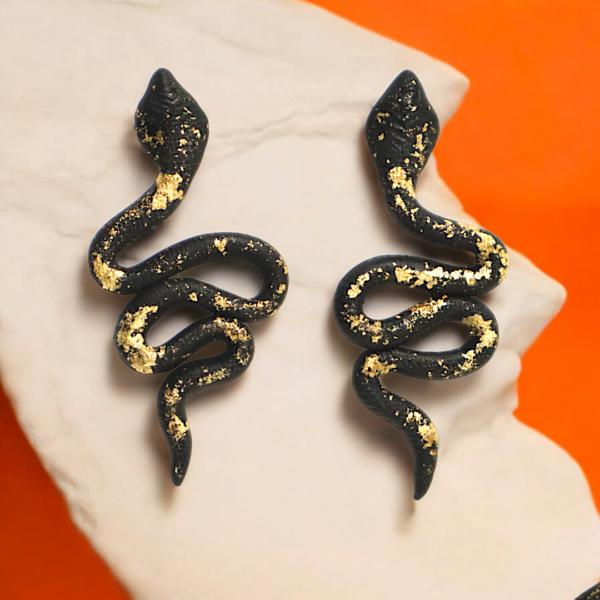 Snake - Earring Studs - Image 2